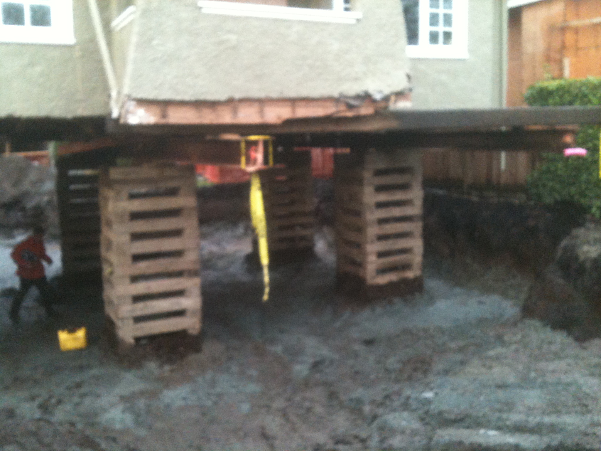 Under-house excavation phase three